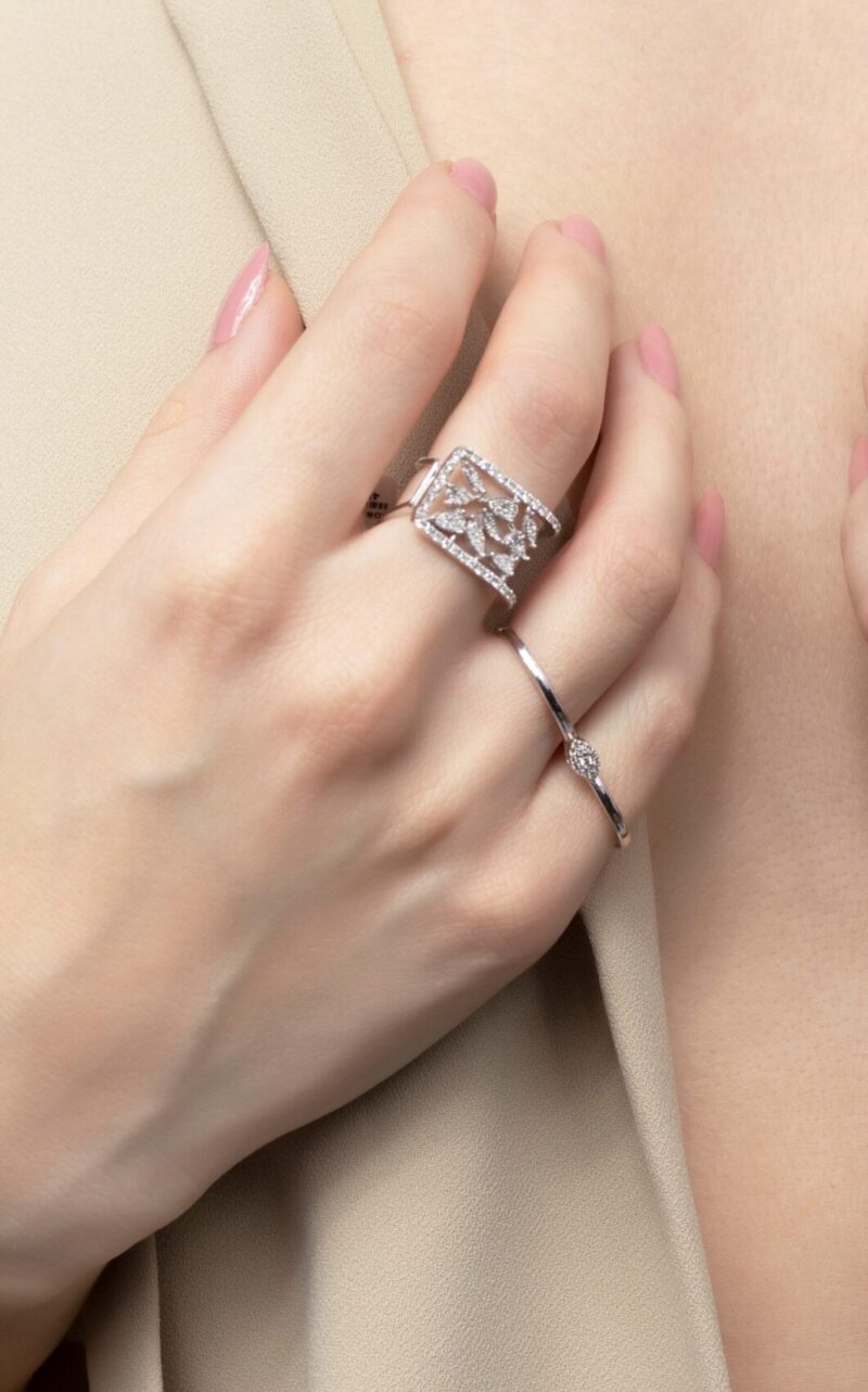 Daily Dazzle Double Diamond Ring - Image 2
