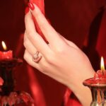 Screw Diamond Ring with Ruby - Image 3