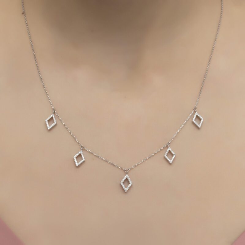 Daily Dazzle Diamond Necklace - Image 2