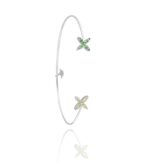Classic Gold Bracelet with Precious Colors - Image 3