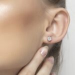 Classic Diamond Earrings Studs with Marquise and Princess - Image 2