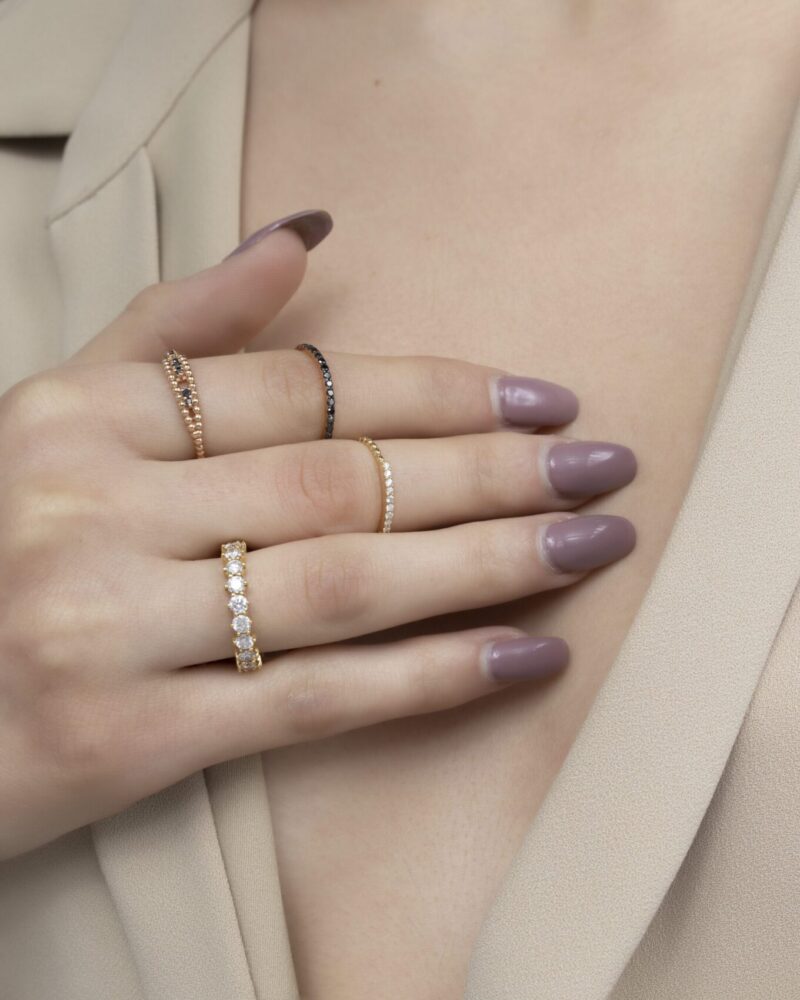 Wedding Band Diamond Ring - Image 2