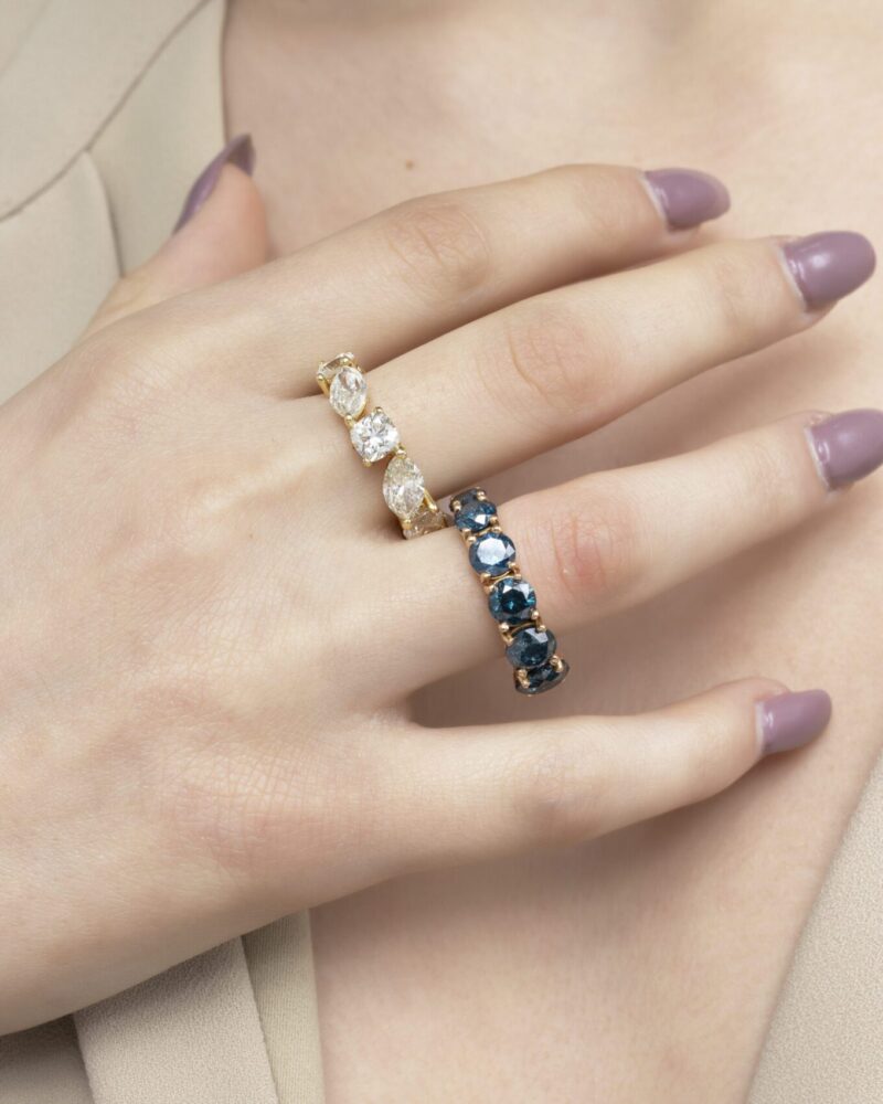 Classic Fancy Diamond Ring - Image 2
