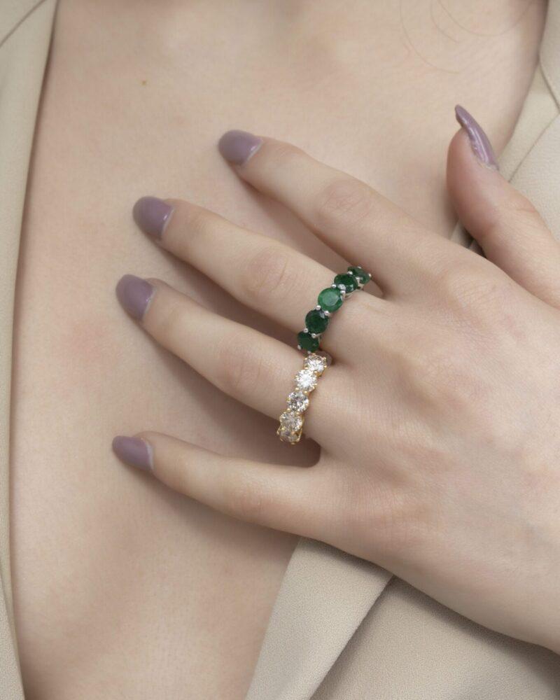 Wedding Band Diamond Ring - Image 2