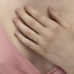 Classic Diamond Ring with Marquise - Image 2