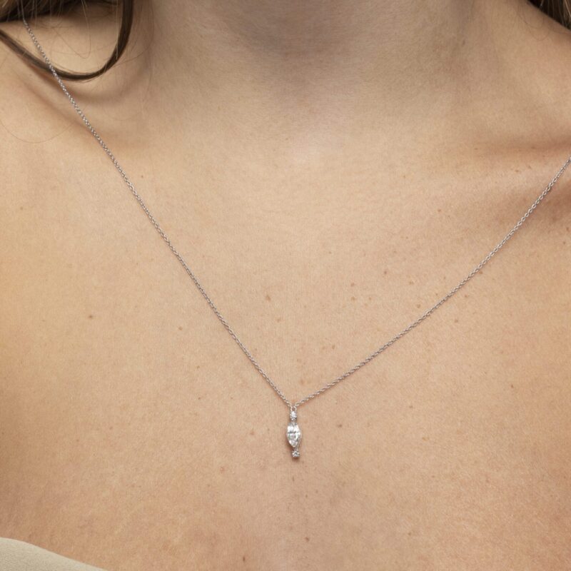 Classic Diamond Necklace - Image 2