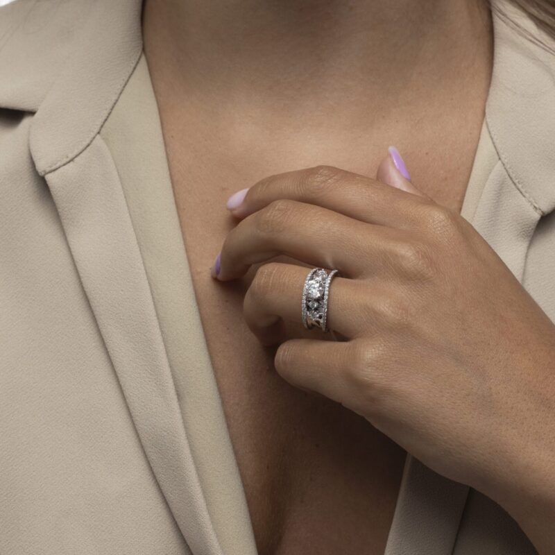 Solitaire Diamond Engagement Ring - Image 2