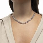 Chain Diamond Necklace - Image 2