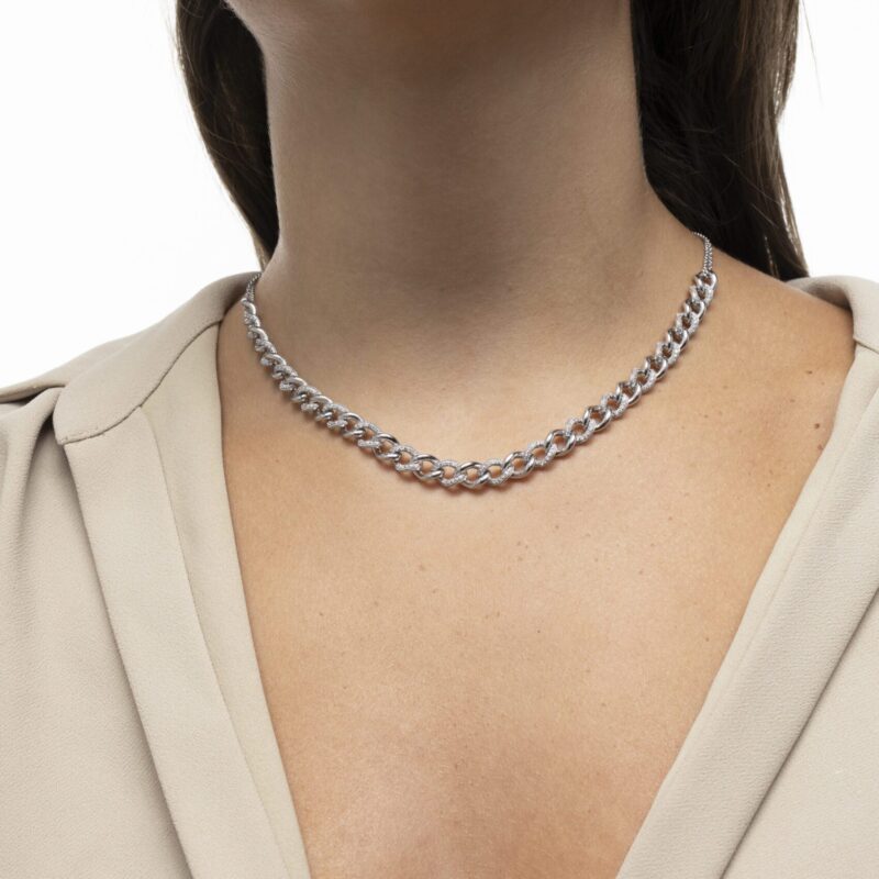 Chain Diamond Necklace - Image 2