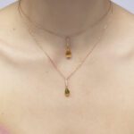 Daily Dazzle Diamond Necklace with Precious Color - Image 3