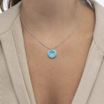 Daily Dazzle Diamond Necklace with enamel - Image 2