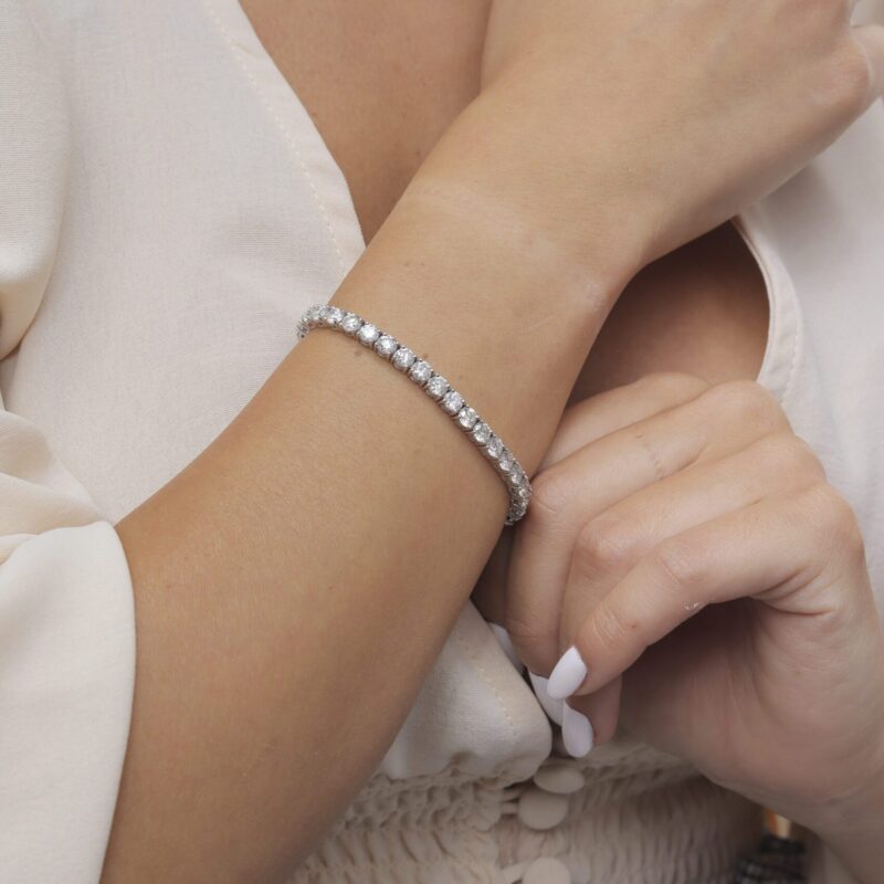 Tennis Diamond Bracelet - Image 3