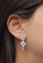 Classic Diamond Earrings - Image 3