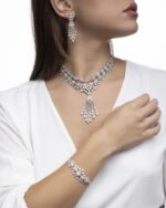Bridal Diamond Necklace - Image 2
