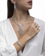 Bridal Diamond Necklace - Image 2