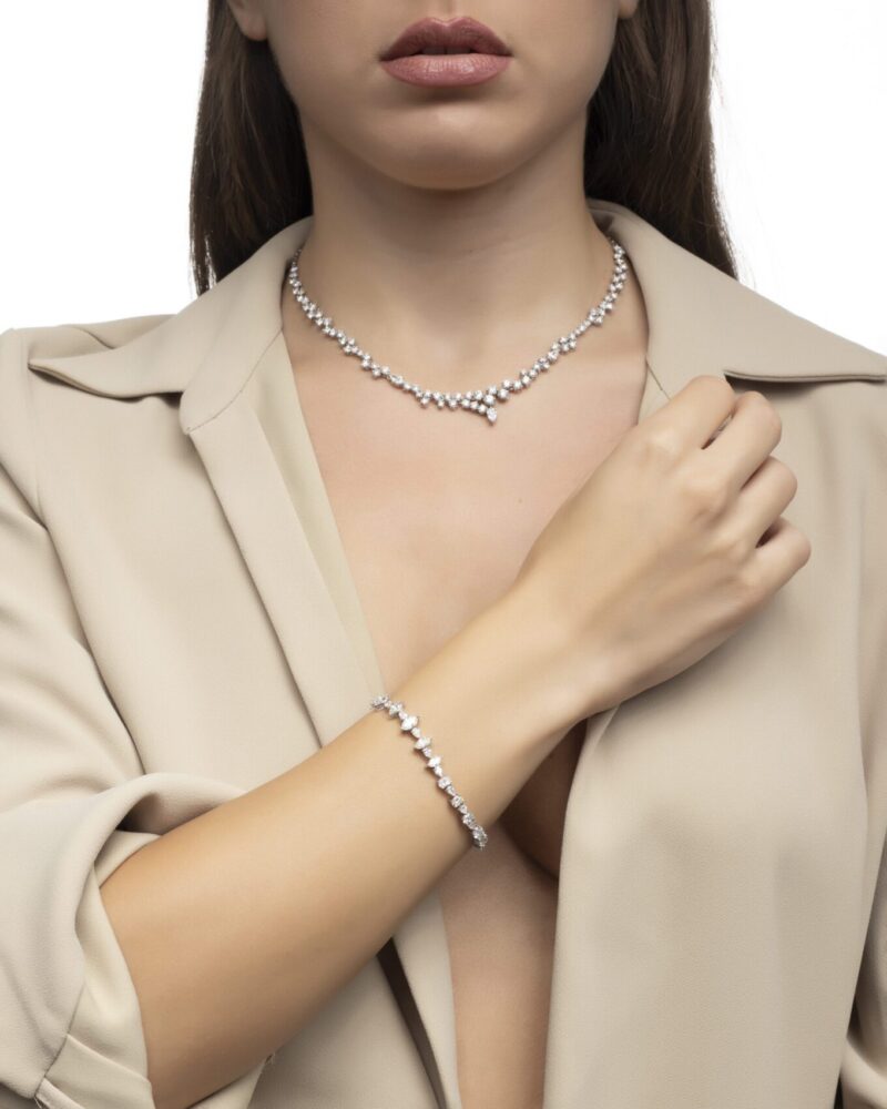 Classic Diamond Necklace - Image 2
