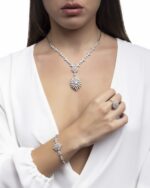 Classic Diamond Ring with Baguette - Image 2