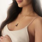 Chess Diamond Necklace with Fancy Diamond - Image 2