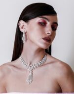Bridal Diamond Necklace - Image 3
