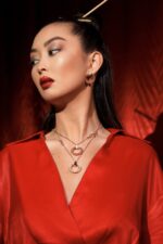 Screw Black Diamond Necklace - Image 2