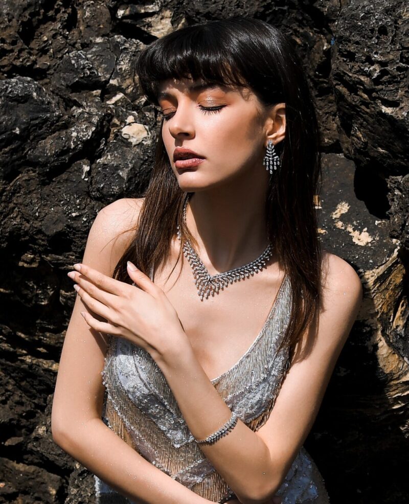 Bridal Diamond Necklace - Image 2