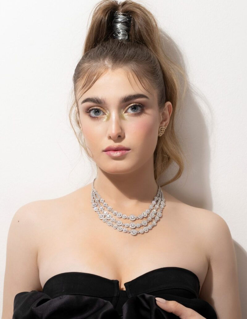 Bridal Diamond Necklace - Image 3