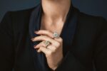 Classic Diamond Ring with Princess and Pear - Image 2