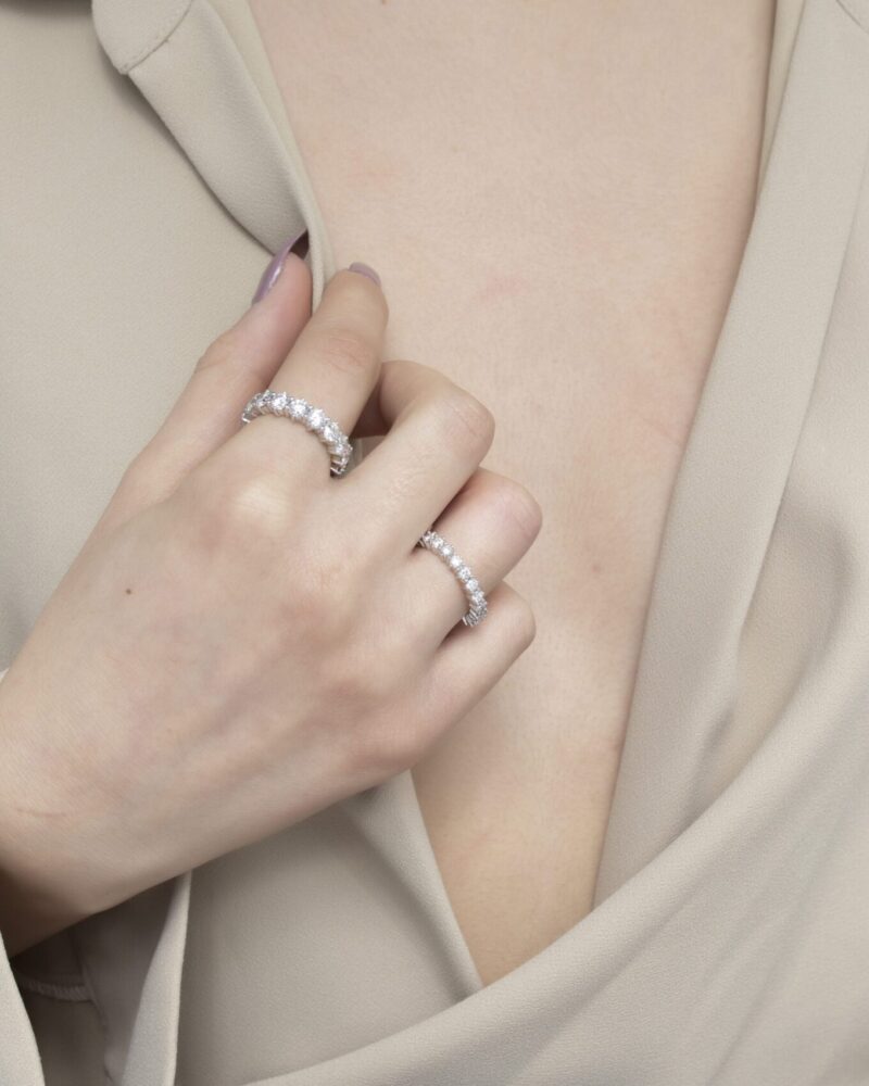 Wedding Band Diamond Ring - Image 3