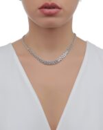 Classic Diamond Necklace with Marquise Diamond - Image 2