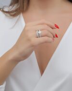 Wedding Band Diamond Ring - Image 2