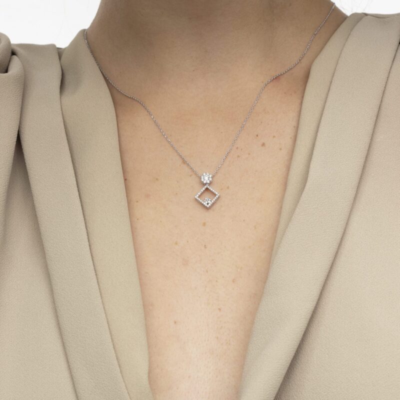 Daily Dazzle Diamond Necklace - Image 3