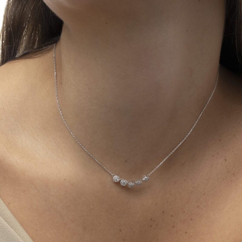 Classic Diamond Necklace - Image 2