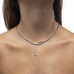 Bridal Diamond Necklace - Image 2