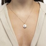 Daily Dazzle Diamond Necklace with Pearl - Image 2