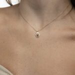 Religious Hand of Fatima Diamond Necklace - Image 2
