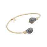 Light Diamond Bracelet with Sapphire - Image 2