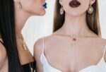 Zodiac Diamond Necklace Sun Face - Image 2