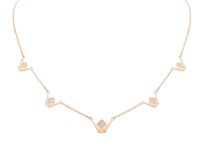 Emblem Diamond Necklace - Image 2