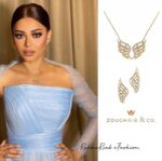 Fairy Taile Diamond Necklace Wings - Image 2