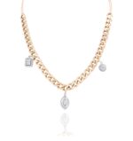 Chain Diamond Necklace - Image 3