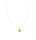 Daily Dazzle Gold Necklace with Precious Colors - Image 2