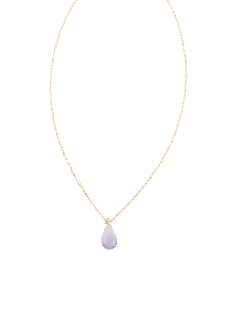 Daily Dazzle Gold Necklace with Precious Colors - Image 2