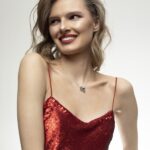 Daily Dazzle Diamond Necklace with Fancy Diamond and Ruby - Image 2