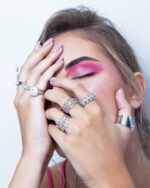 Classic Diamond Ring with Marquise - Image 2