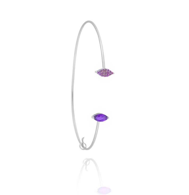 Daily Dazzle Bracelet With Colored Stones - Image 3