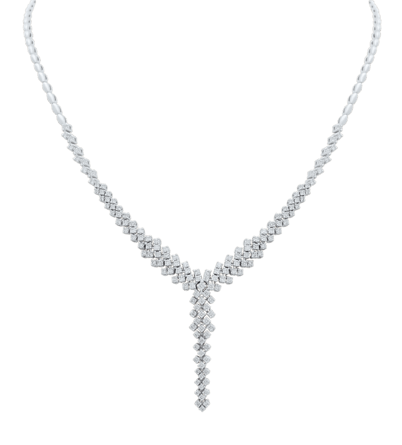 Bridal Diamond Necklace - Image 2