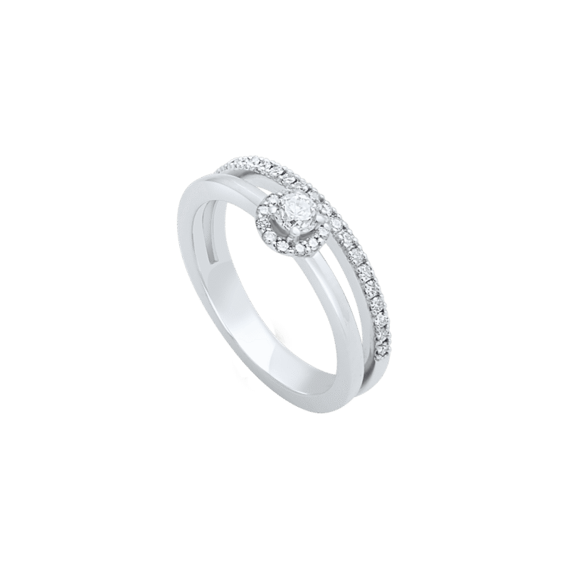 Solitaire Diamond Engagement Ring - Image 2