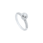 Solitaire Diamond Engagement Ring - Image 2