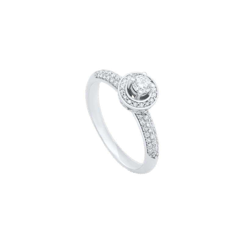 Solitaire Diamond Engagement Ring - Image 2