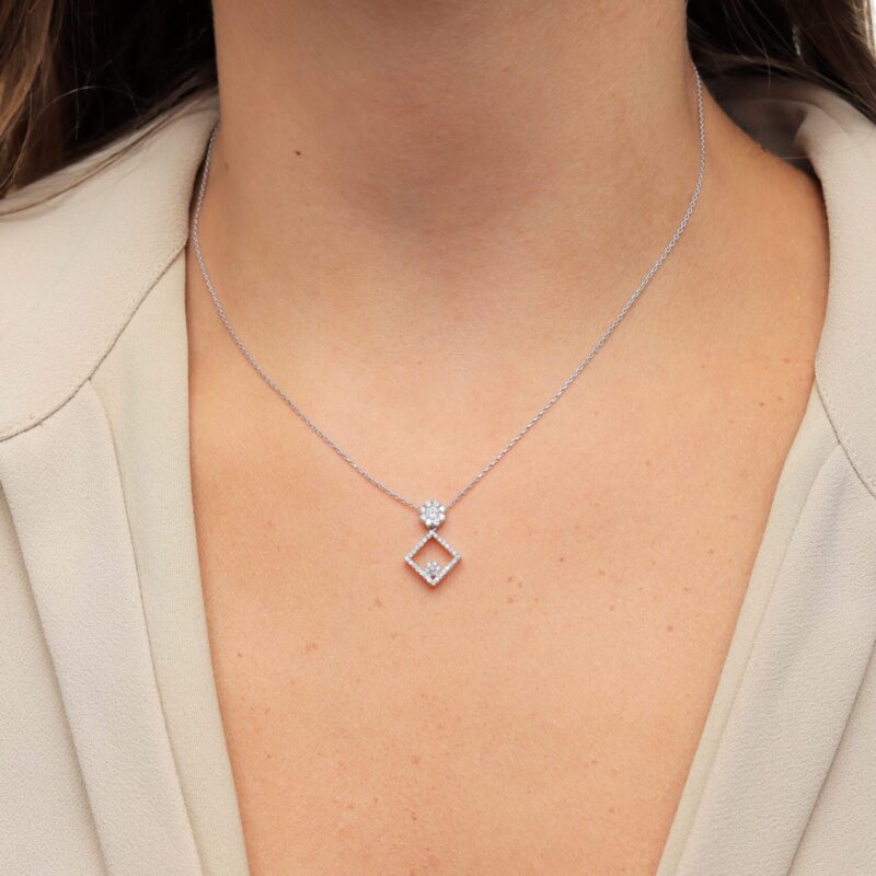 Daily Dazzle Diamond Necklace - Image 2